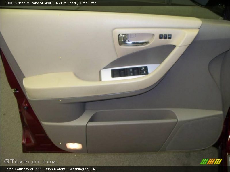 Merlot Pearl / Cafe Latte 2006 Nissan Murano SL AWD