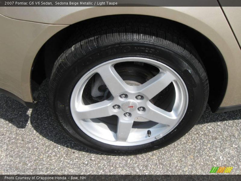 Sedona Beige Metallic / Light Taupe 2007 Pontiac G6 V6 Sedan