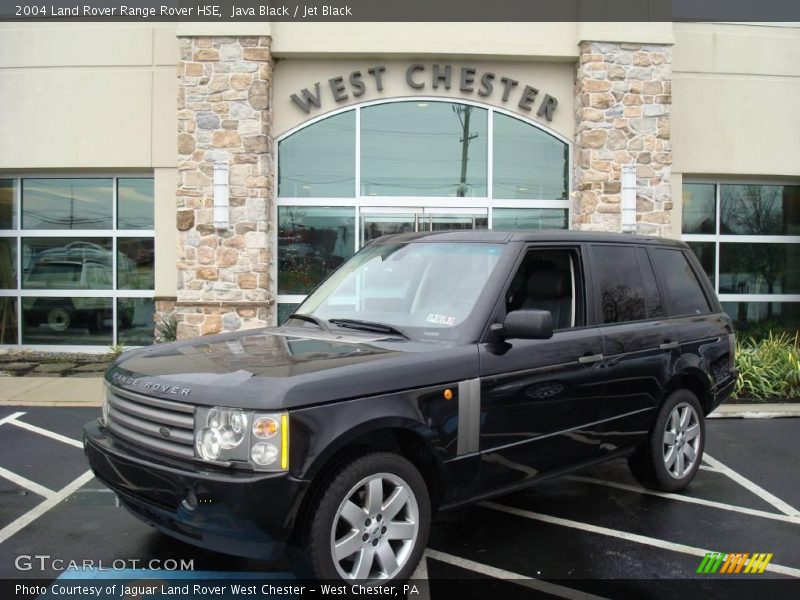 Java Black / Jet Black 2004 Land Rover Range Rover HSE