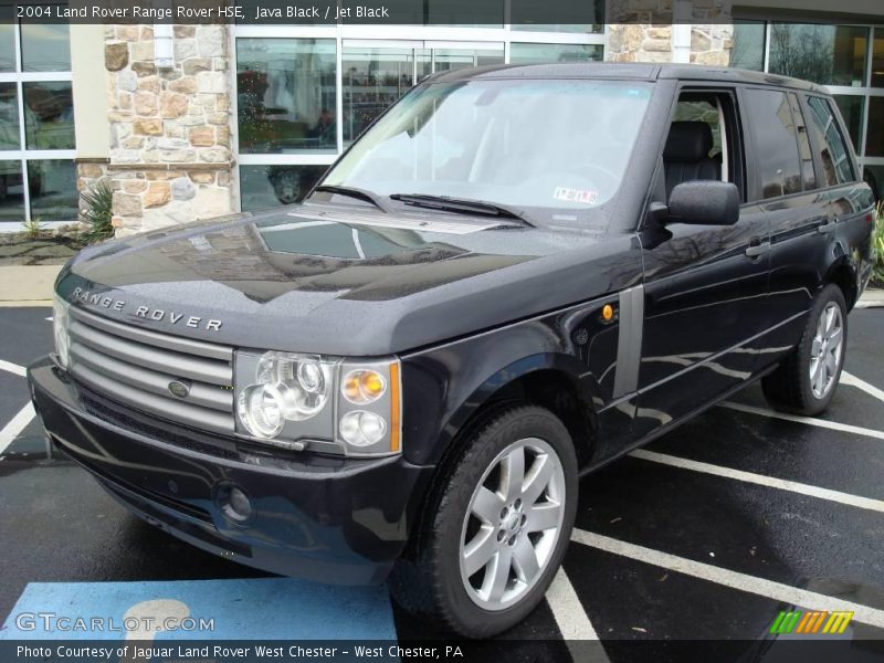 Java Black / Jet Black 2004 Land Rover Range Rover HSE