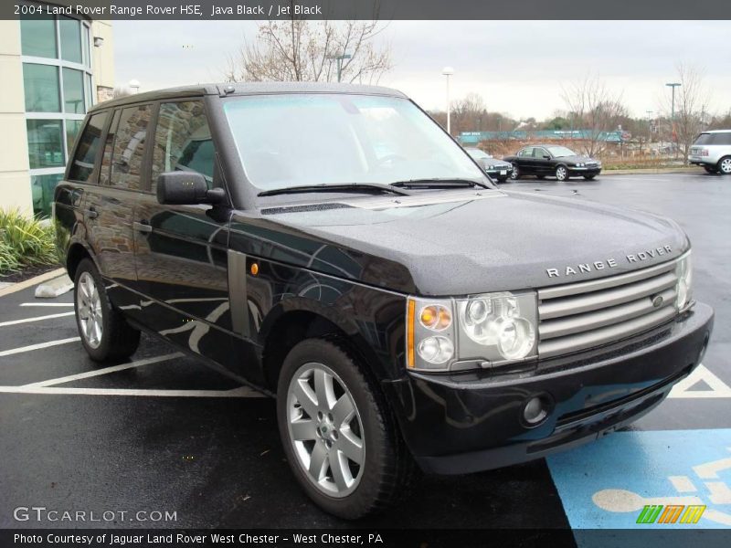 Java Black / Jet Black 2004 Land Rover Range Rover HSE