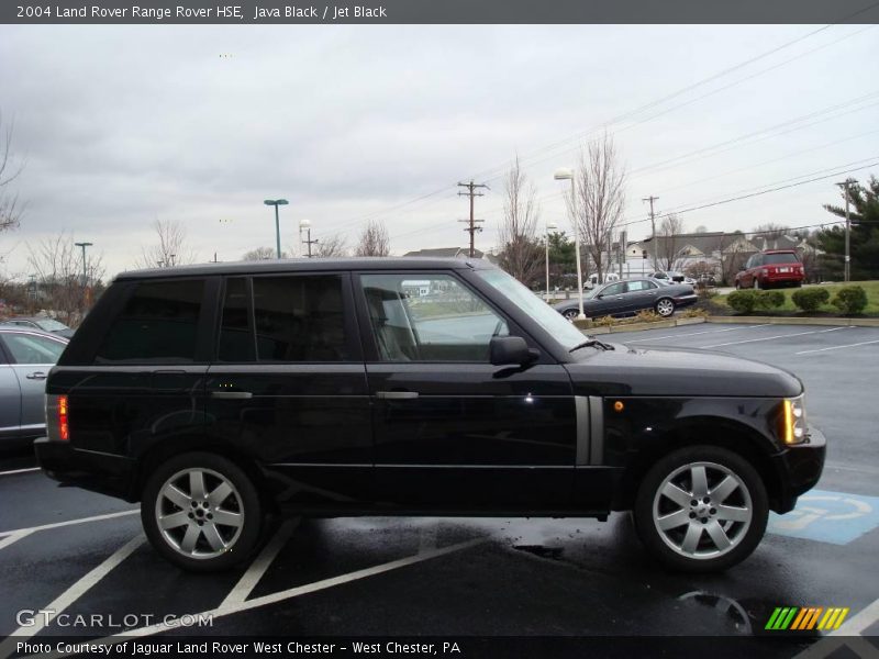 Java Black / Jet Black 2004 Land Rover Range Rover HSE