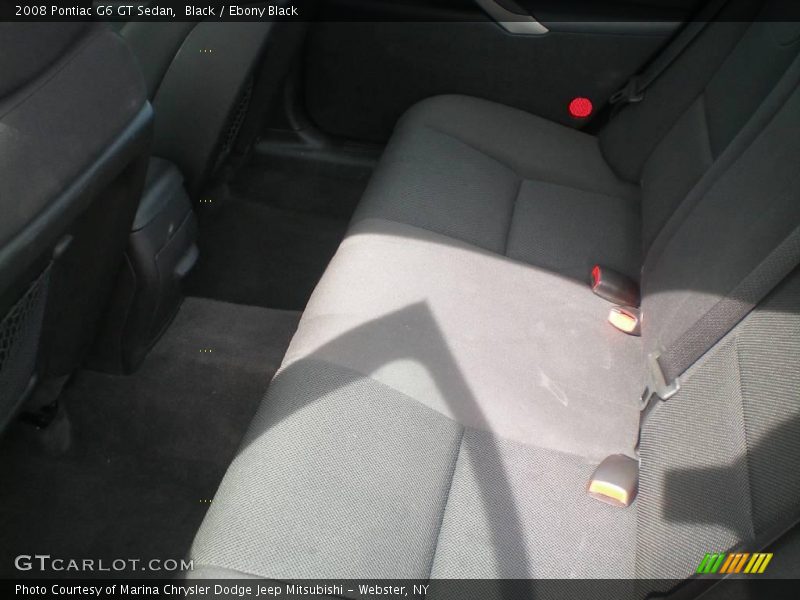 Black / Ebony Black 2008 Pontiac G6 GT Sedan