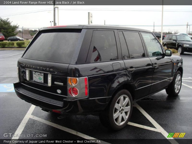 Java Black / Jet Black 2004 Land Rover Range Rover HSE