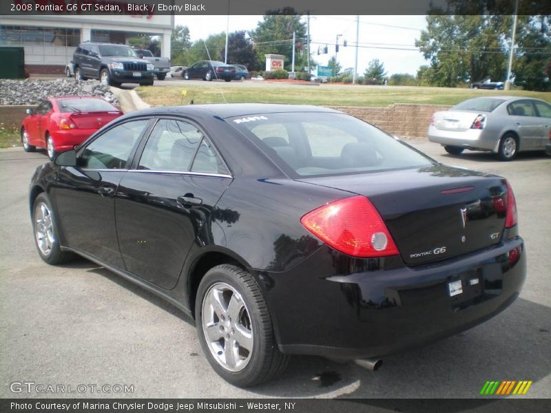 Black / Ebony Black 2008 Pontiac G6 GT Sedan