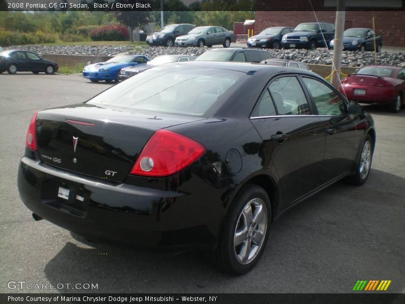 Black / Ebony Black 2008 Pontiac G6 GT Sedan