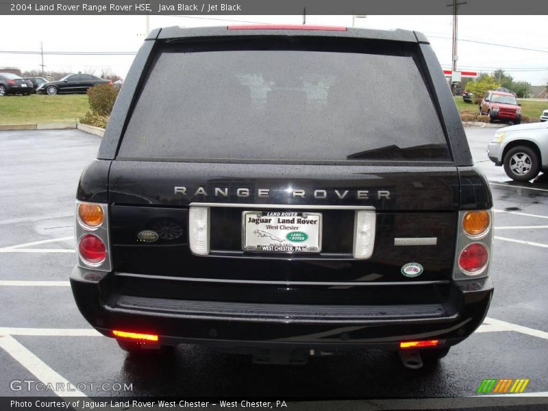 Java Black / Jet Black 2004 Land Rover Range Rover HSE