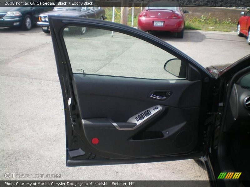 Black / Ebony Black 2008 Pontiac G6 GT Sedan