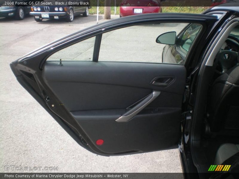 Black / Ebony Black 2008 Pontiac G6 GT Sedan