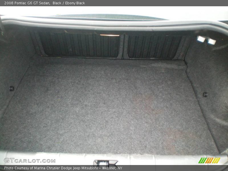 Black / Ebony Black 2008 Pontiac G6 GT Sedan