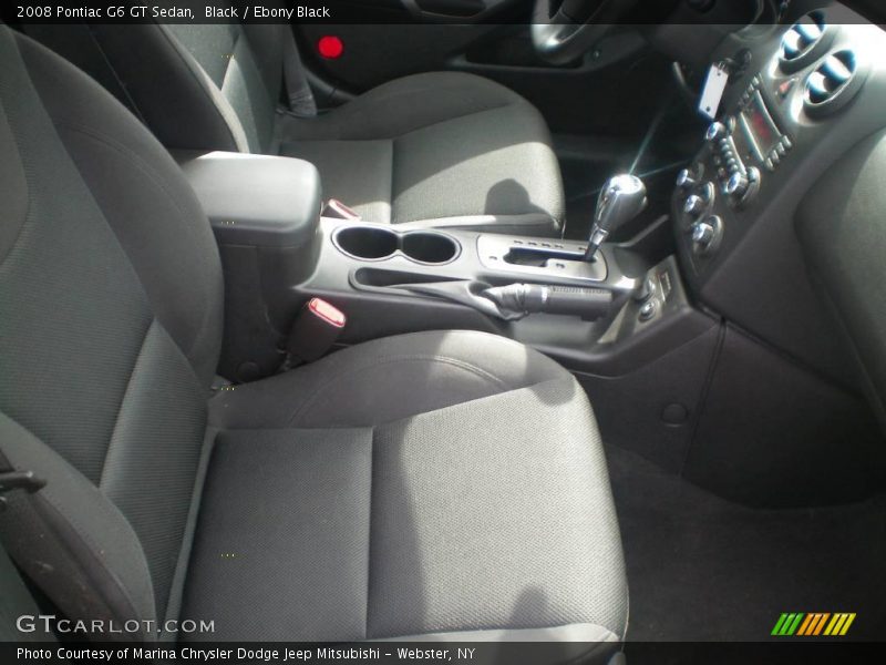 Black / Ebony Black 2008 Pontiac G6 GT Sedan