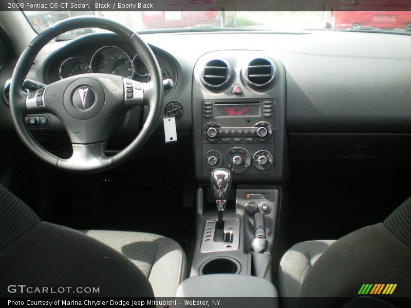 Black / Ebony Black 2008 Pontiac G6 GT Sedan