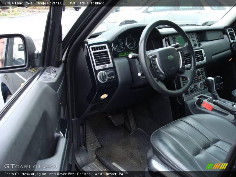 Java Black / Jet Black 2004 Land Rover Range Rover HSE