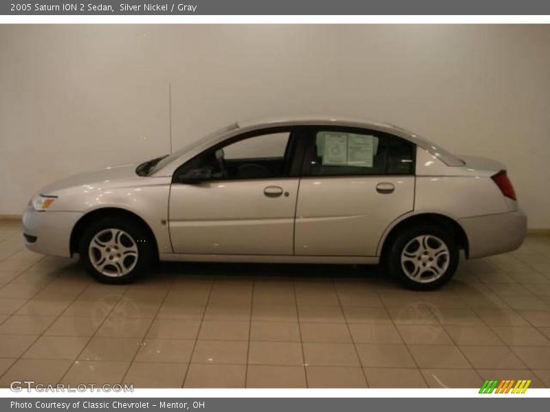 Silver Nickel / Gray 2005 Saturn ION 2 Sedan