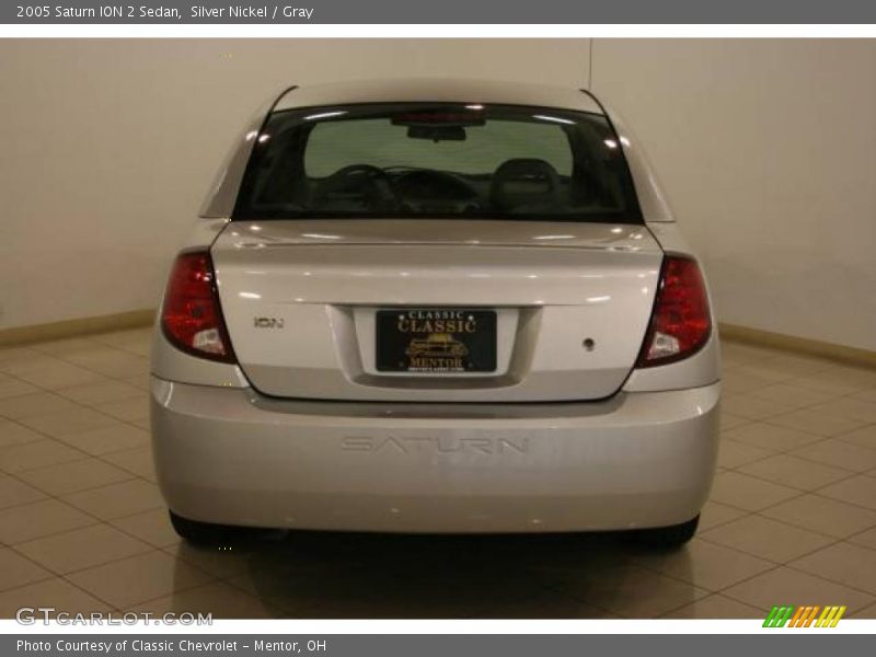 Silver Nickel / Gray 2005 Saturn ION 2 Sedan