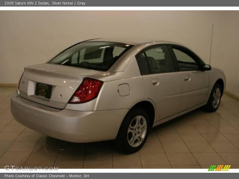 Silver Nickel / Gray 2005 Saturn ION 2 Sedan