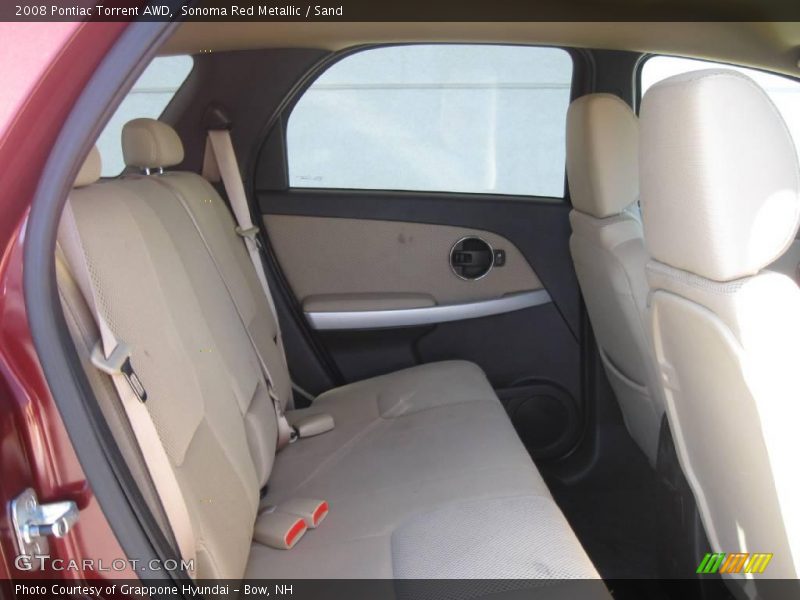 Sonoma Red Metallic / Sand 2008 Pontiac Torrent AWD