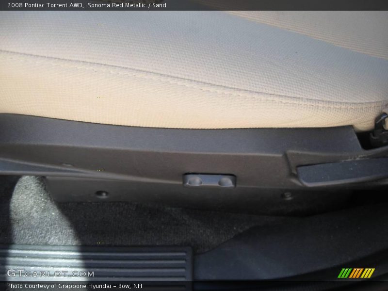 Sonoma Red Metallic / Sand 2008 Pontiac Torrent AWD