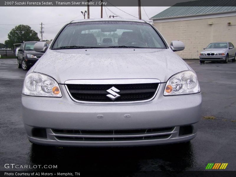 Titanium Silver Metallic / Grey 2007 Suzuki Forenza Sedan