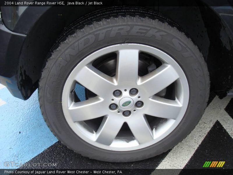 Java Black / Jet Black 2004 Land Rover Range Rover HSE