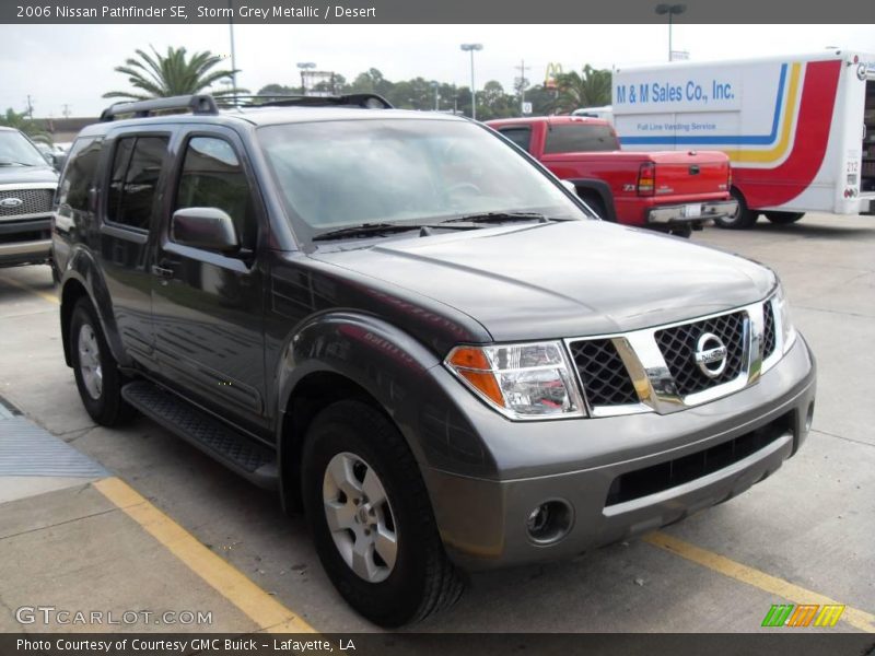 Storm Grey Metallic / Desert 2006 Nissan Pathfinder SE