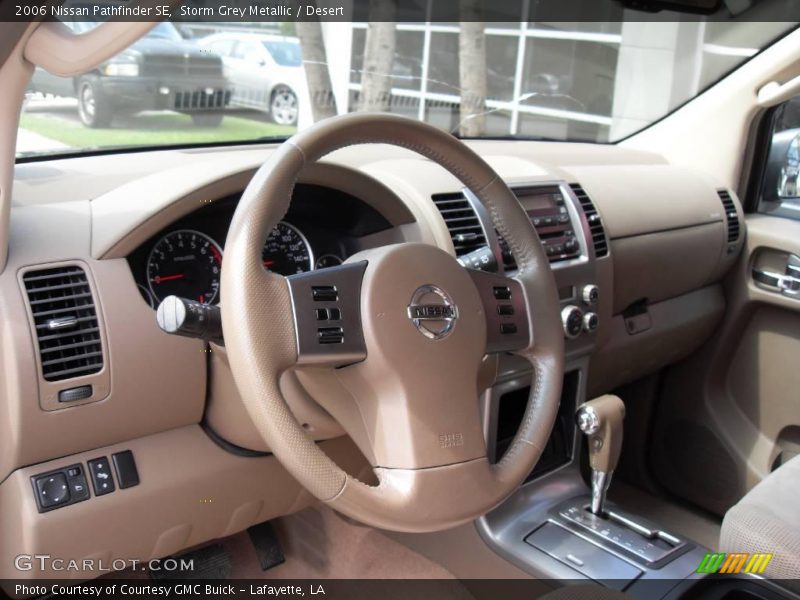 Storm Grey Metallic / Desert 2006 Nissan Pathfinder SE