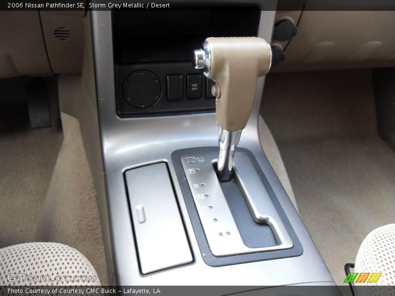 Storm Grey Metallic / Desert 2006 Nissan Pathfinder SE