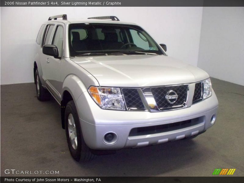 Silver Lightning Metallic / Graphite 2006 Nissan Pathfinder S 4x4