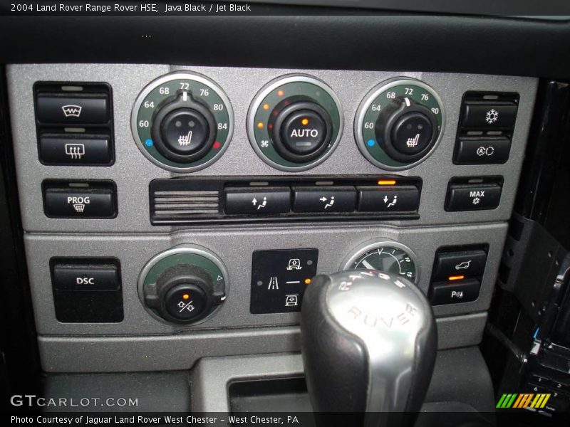 Java Black / Jet Black 2004 Land Rover Range Rover HSE