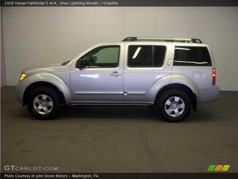 Silver Lightning Metallic / Graphite 2006 Nissan Pathfinder S 4x4