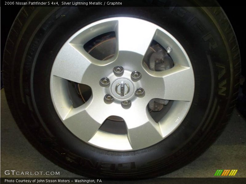 Silver Lightning Metallic / Graphite 2006 Nissan Pathfinder S 4x4