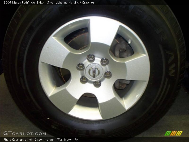 Silver Lightning Metallic / Graphite 2006 Nissan Pathfinder S 4x4