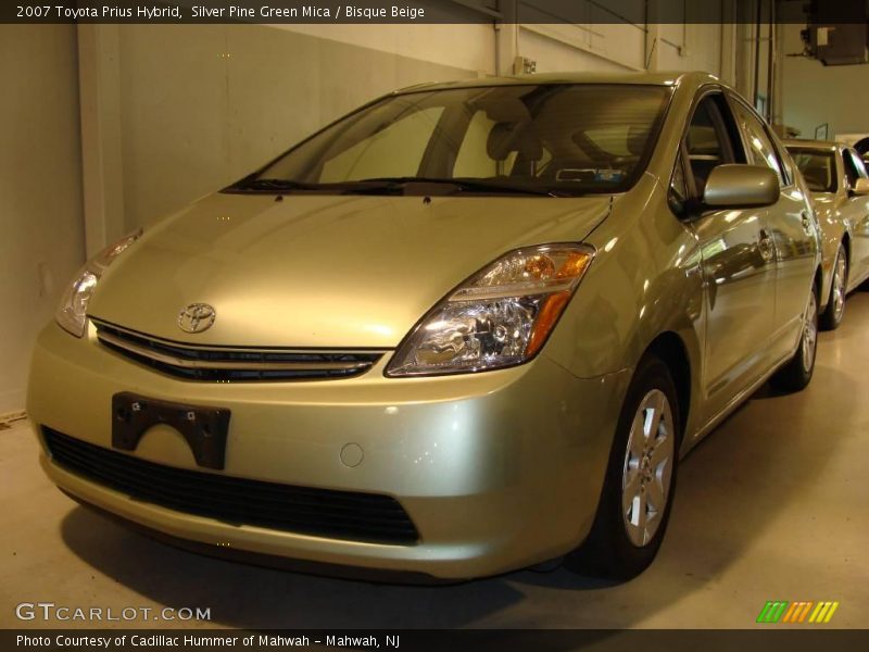 Silver Pine Green Mica / Bisque Beige 2007 Toyota Prius Hybrid