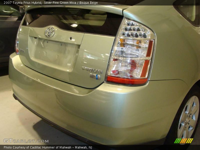 Silver Pine Green Mica / Bisque Beige 2007 Toyota Prius Hybrid