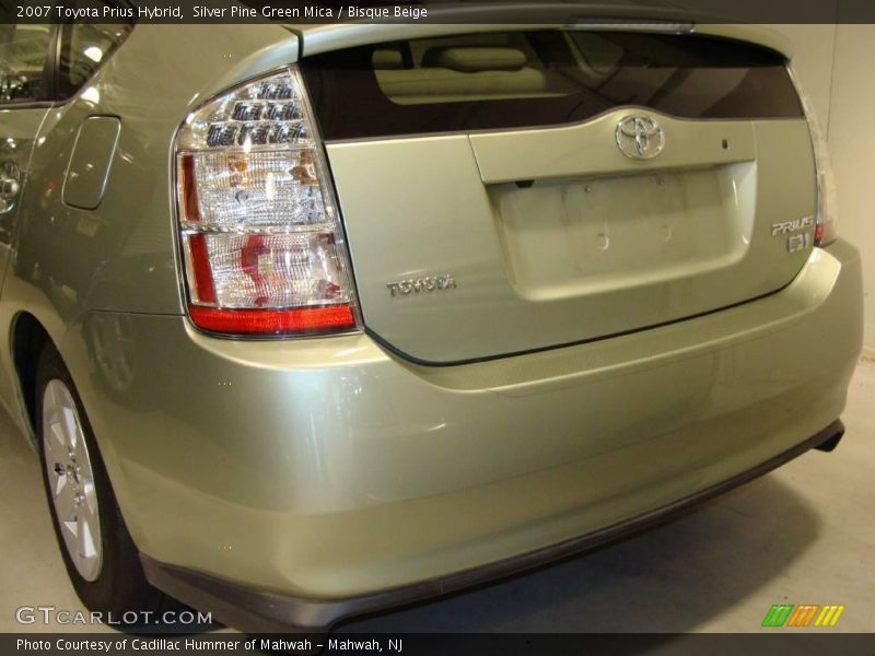 Silver Pine Green Mica / Bisque Beige 2007 Toyota Prius Hybrid