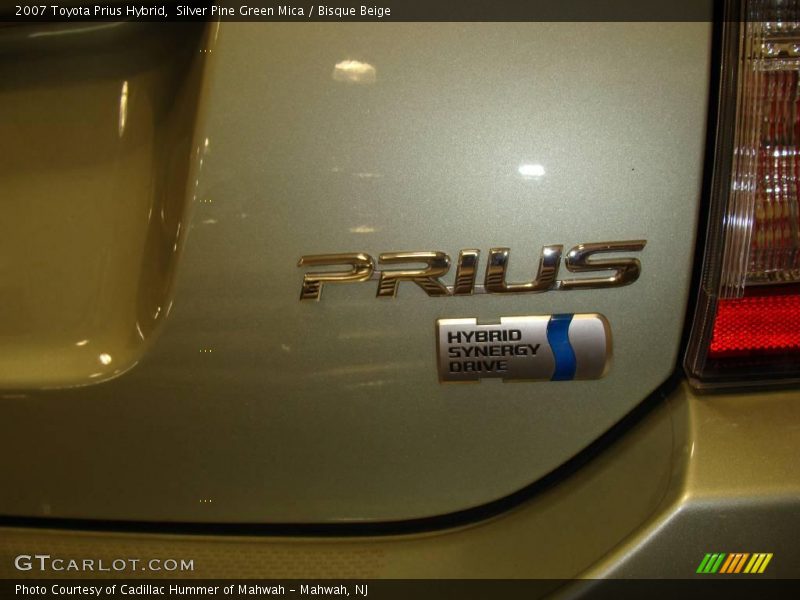 Silver Pine Green Mica / Bisque Beige 2007 Toyota Prius Hybrid