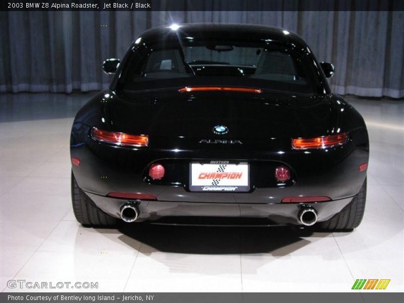 Jet Black / Black 2003 BMW Z8 Alpina Roadster