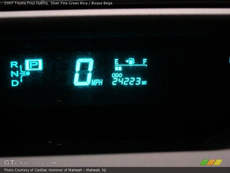 Silver Pine Green Mica / Bisque Beige 2007 Toyota Prius Hybrid