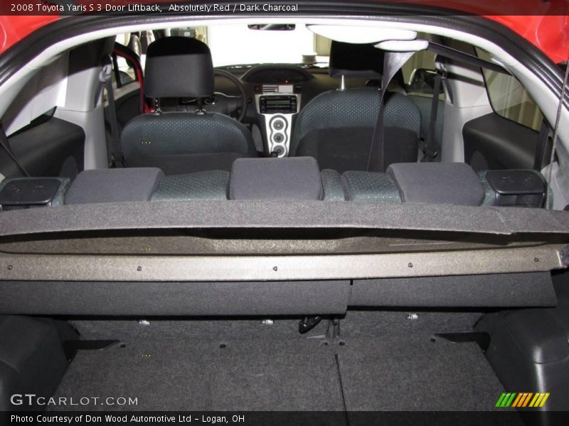 Absolutely Red / Dark Charcoal 2008 Toyota Yaris S 3 Door Liftback