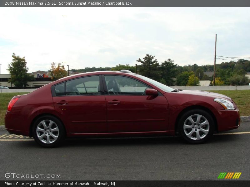 Sonoma Sunset Metallic / Charcoal Black 2008 Nissan Maxima 3.5 SL