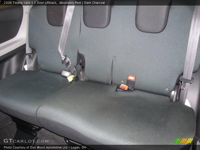 Absolutely Red / Dark Charcoal 2008 Toyota Yaris S 3 Door Liftback