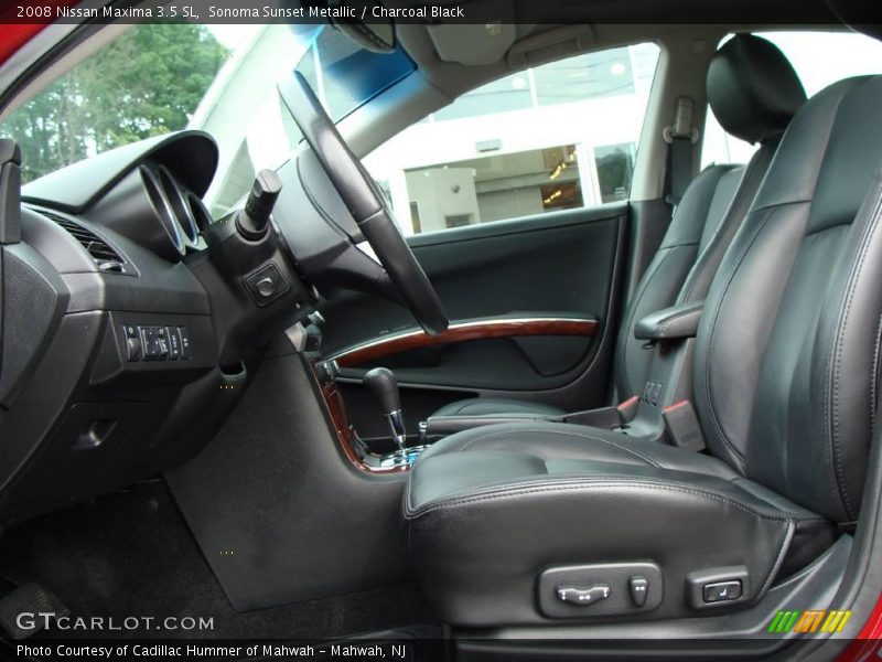 Sonoma Sunset Metallic / Charcoal Black 2008 Nissan Maxima 3.5 SL