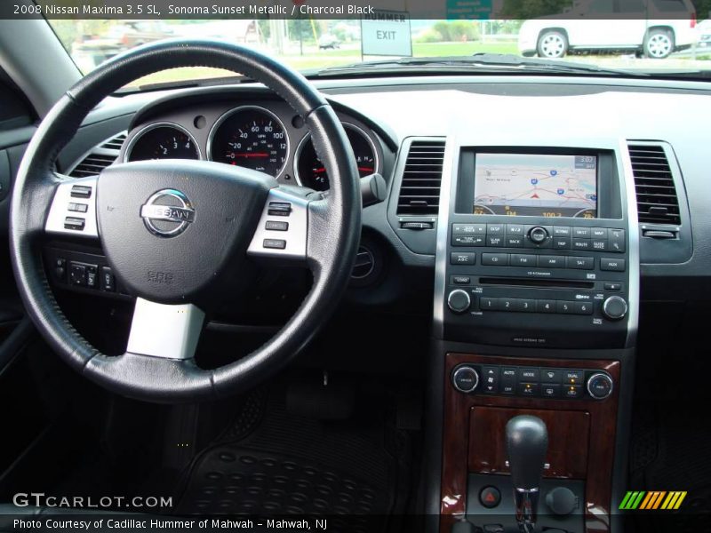 Sonoma Sunset Metallic / Charcoal Black 2008 Nissan Maxima 3.5 SL