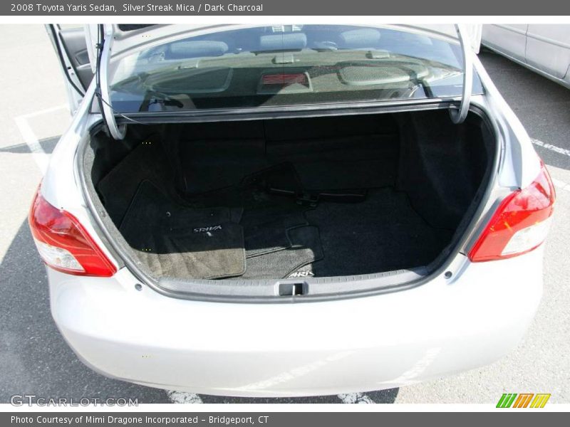 Silver Streak Mica / Dark Charcoal 2008 Toyota Yaris Sedan