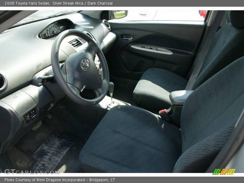 Silver Streak Mica / Dark Charcoal 2008 Toyota Yaris Sedan