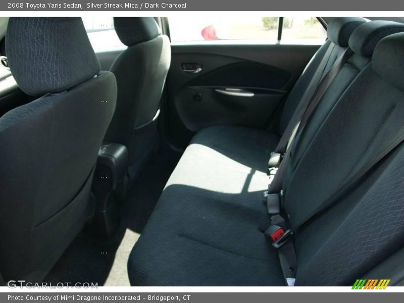 Silver Streak Mica / Dark Charcoal 2008 Toyota Yaris Sedan