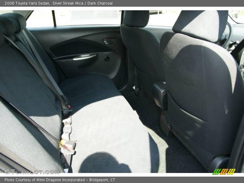 Silver Streak Mica / Dark Charcoal 2008 Toyota Yaris Sedan