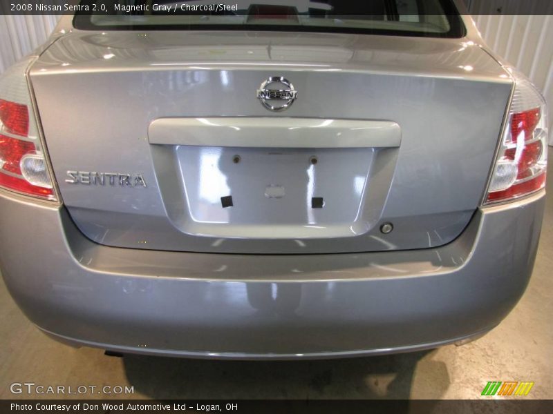 Magnetic Gray / Charcoal/Steel 2008 Nissan Sentra 2.0