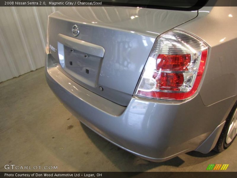 Magnetic Gray / Charcoal/Steel 2008 Nissan Sentra 2.0