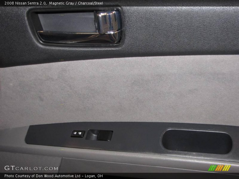 Magnetic Gray / Charcoal/Steel 2008 Nissan Sentra 2.0